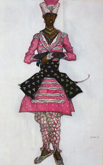 Costume Design for The Indian Bridegroom, from Sleeping Beauty, 1921 by Leon Bakst